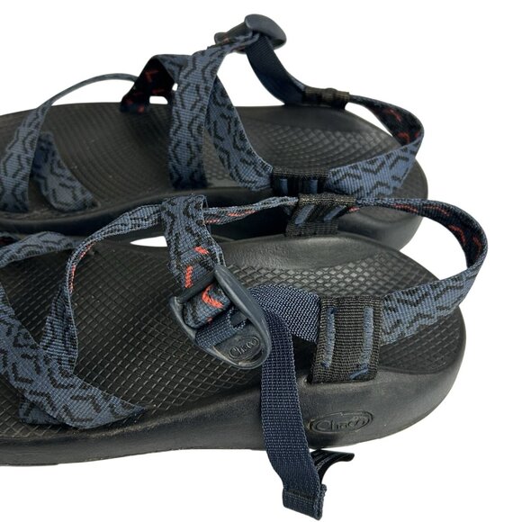 Chaco Men\'s Size 9 Z2 Classic Stepped Navy Marine Geometric Adjustable Sandals main image 4